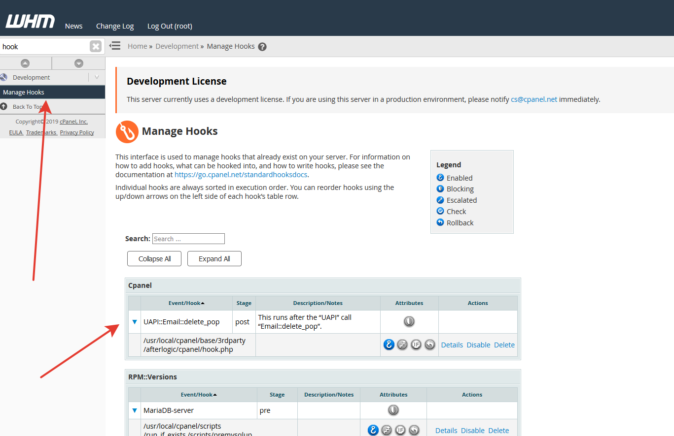 Autodelete WebMail users on cPanel
