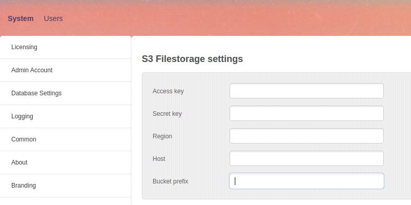 S3 Filestorage